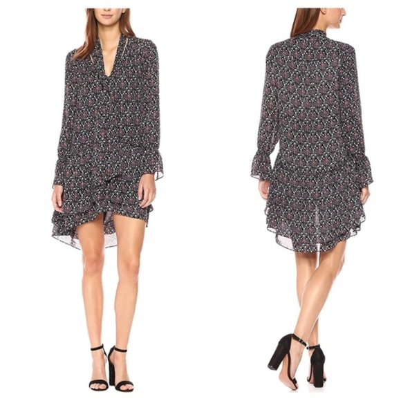 Joie Dresses & Skirts - JOIE Silk Floral High Low Dress